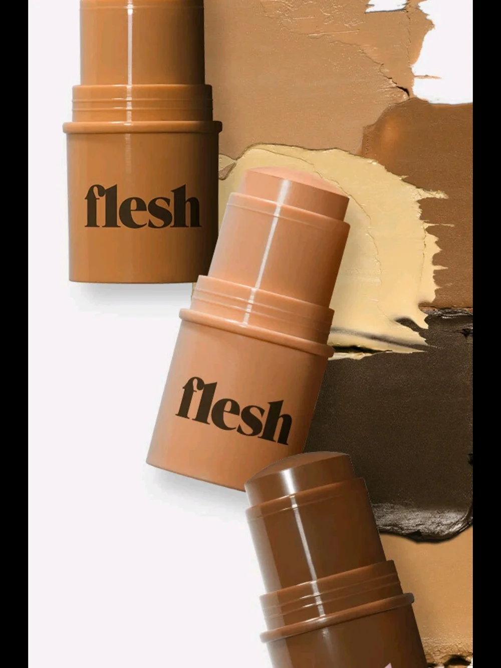 Flesh Beauty Foundation Stick In 23 Cappuccino NIB